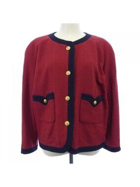 Chanel Collarless Jacket 40